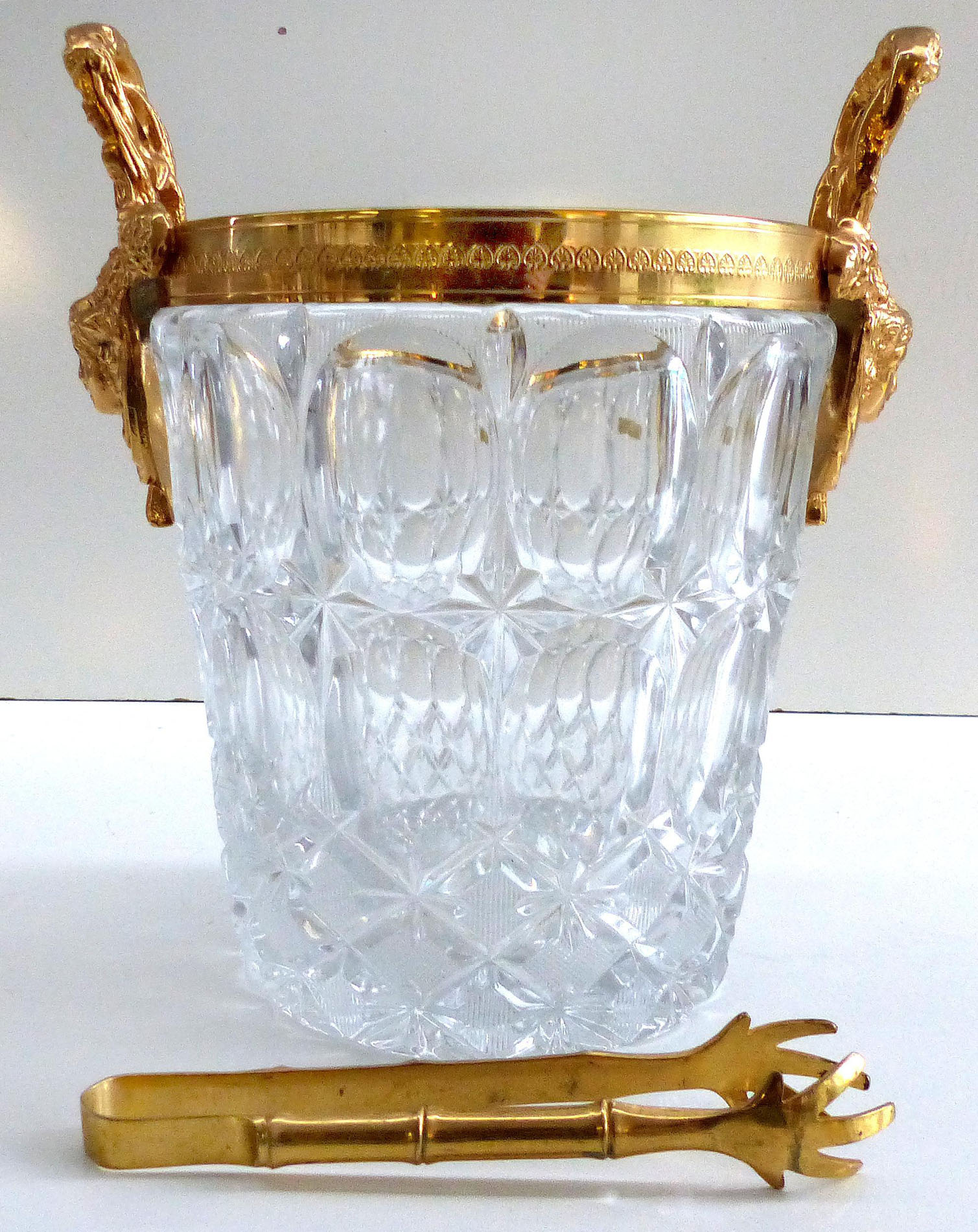 Western Germany Lead Crystal Champagne Ice Bucket | Modernism